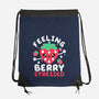 Feeling Berry Stressed-None-Drawstring-Bag-NemiMakeit