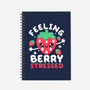 Feeling Berry Stressed-None-Dot Grid-Notebook-NemiMakeit