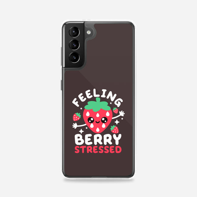Feeling Berry Stressed-Samsung-Snap-Phone Case-NemiMakeit