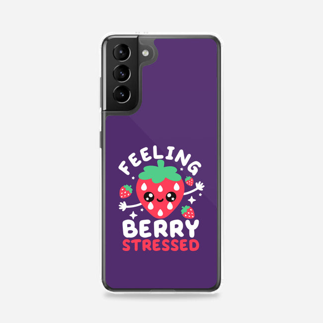 Feeling Berry Stressed-Samsung-Snap-Phone Case-NemiMakeit