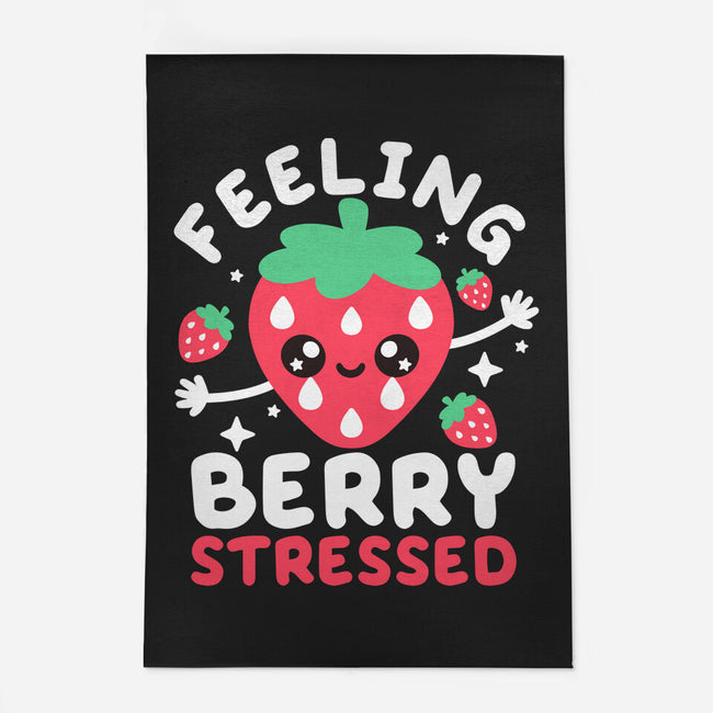 Feeling Berry Stressed-None-Outdoor-Rug-NemiMakeit