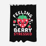 Feeling Berry Stressed-None-Polyester-Shower Curtain-NemiMakeit