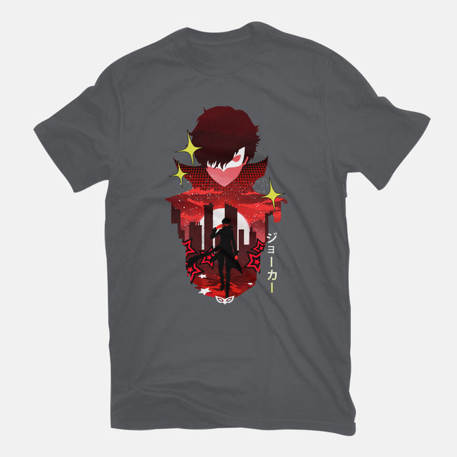 Joker Sunset-Unisex-Basic-Tee-dandingeroz