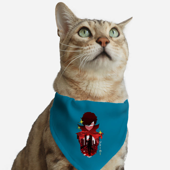 Joker Sunset-Cat-Adjustable-Pet Collar-dandingeroz
