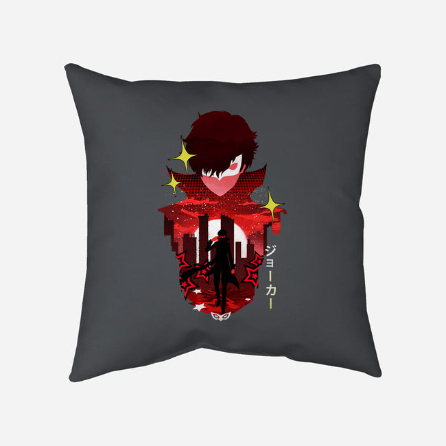 Joker Sunset-None-Non-Removable Cover w Insert-Throw Pillow-dandingeroz