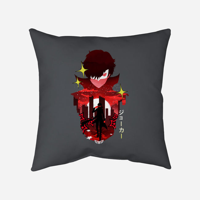 Joker Sunset-None-Removable Cover-Throw Pillow-dandingeroz