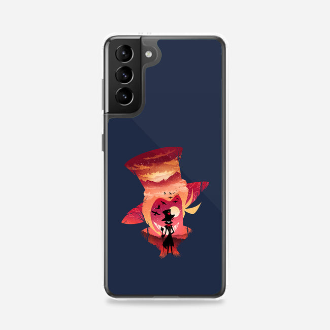 Lucifer Sunset-Samsung-Snap-Phone Case-dandingeroz