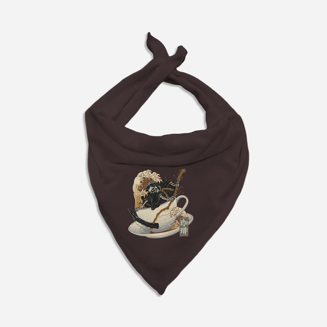 Death Coffee-Cat-Bandana-Pet Collar-glitchygorilla