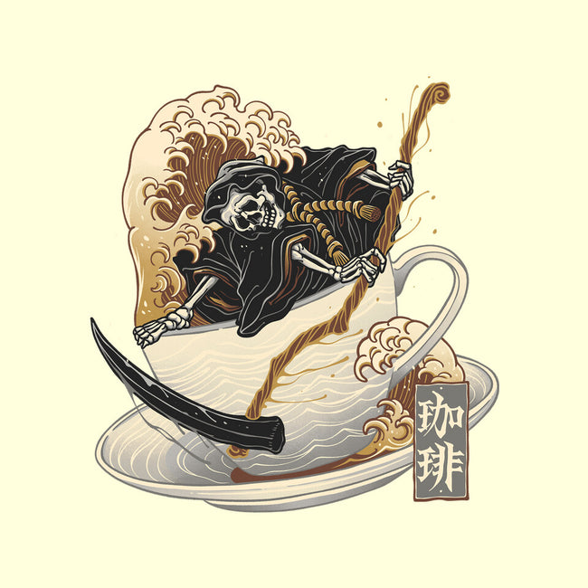 Death Coffee-None-Non-Removable Cover w Insert-Throw Pillow-glitchygorilla