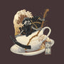 Death Coffee-None-Non-Removable Cover w Insert-Throw Pillow-glitchygorilla