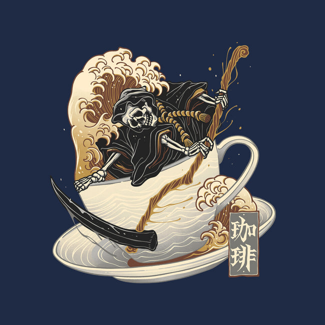 Death Coffee-None-Mug-Drinkware-glitchygorilla