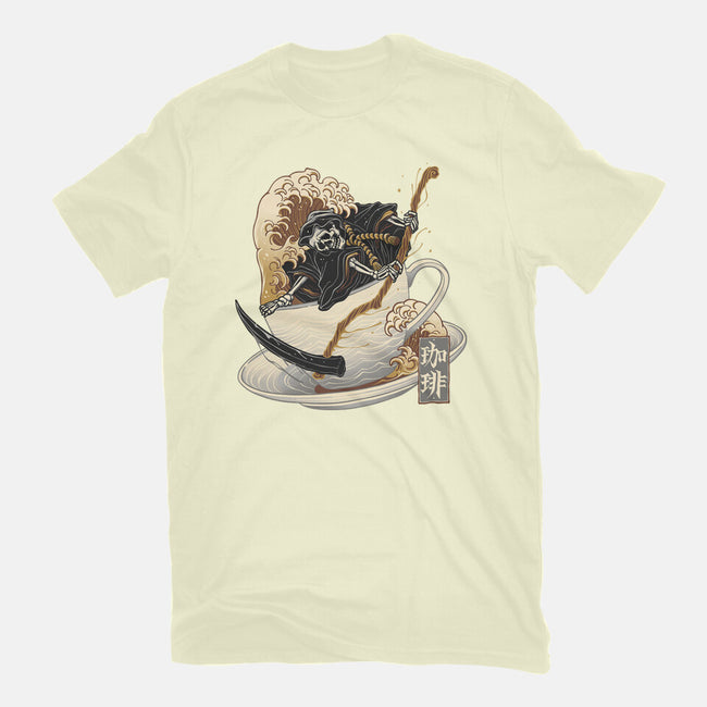 Death Coffee-Mens-Premium-Tee-glitchygorilla