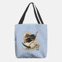 Death Coffee-None-Basic Tote-Bag-glitchygorilla