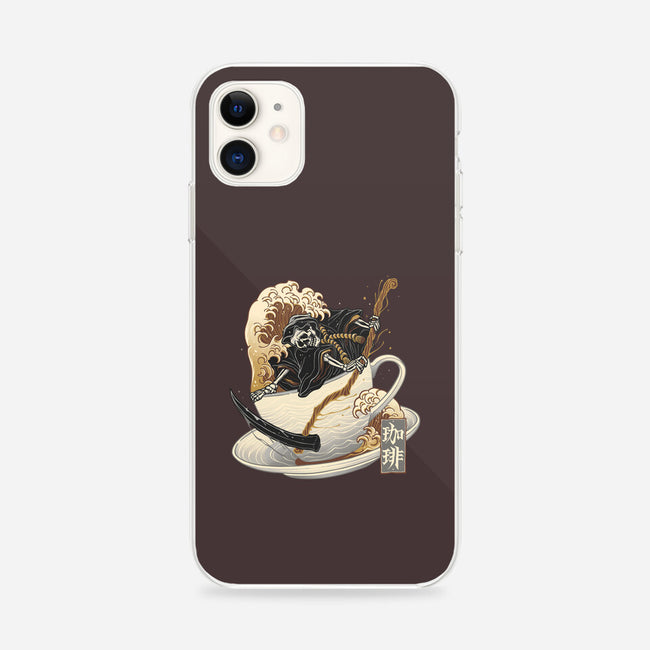 Death Coffee-iPhone-Snap-Phone Case-glitchygorilla