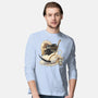 Death Coffee-Mens-Long Sleeved-Tee-glitchygorilla