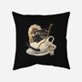 Death Coffee-None-Non-Removable Cover w Insert-Throw Pillow-glitchygorilla