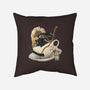 Death Coffee-None-Non-Removable Cover w Insert-Throw Pillow-glitchygorilla