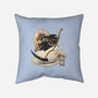 Death Coffee-None-Removable Cover w Insert-Throw Pillow-glitchygorilla