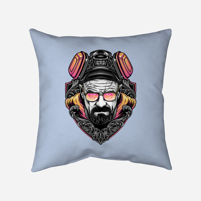 The Danger-None-Non-Removable Cover w Insert-Throw Pillow-glitchygorilla