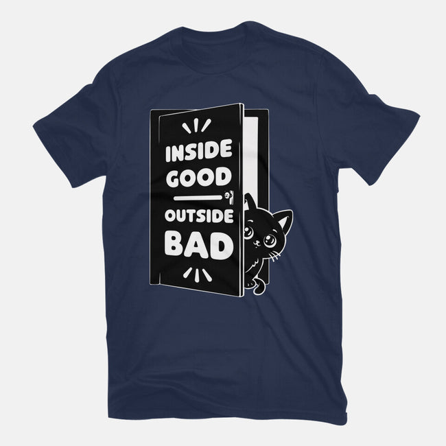 Outside Is Bad-Mens-Premium-Tee-Studio Mootant