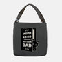 Outside Is Bad-None-Adjustable Tote-Bag-Studio Mootant