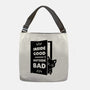 Outside Is Bad-None-Adjustable Tote-Bag-Studio Mootant