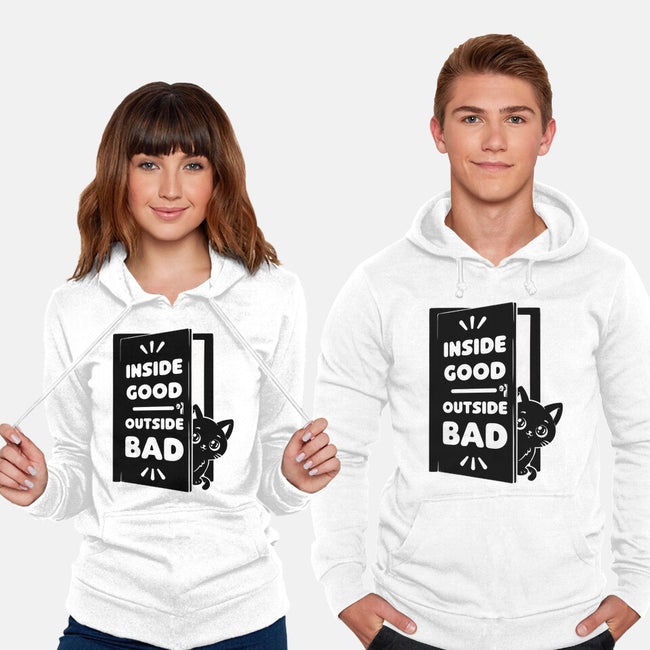 Outside Is Bad-Unisex-Pullover-Sweatshirt-Studio Mootant