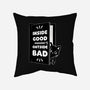 Outside Is Bad-None-Removable Cover w Insert-Throw Pillow-Studio Mootant