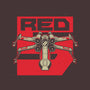 Red Spaceship Revolution-Unisex-Kitchen-Apron-Studio Mootant