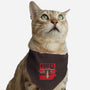 Red Spaceship Revolution-Cat-Adjustable-Pet Collar-Studio Mootant