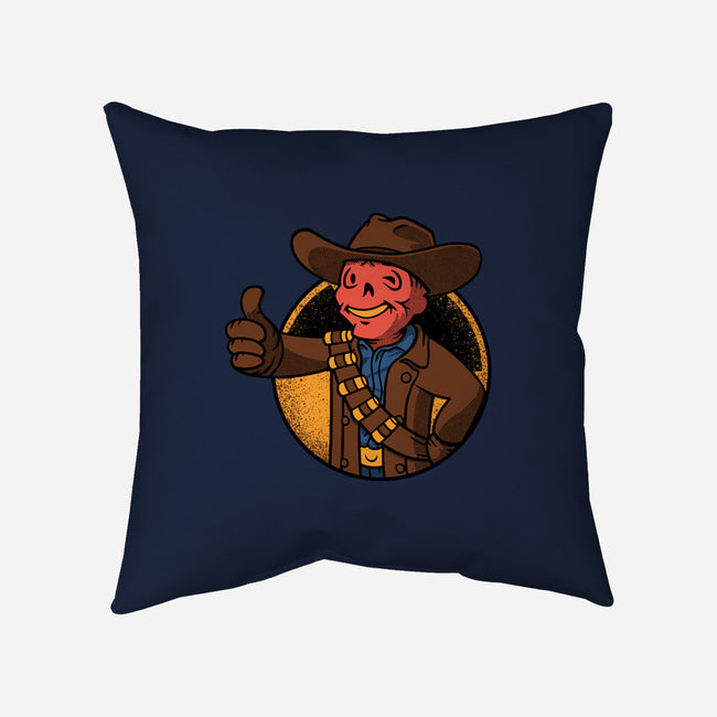The Ghoul-None-Removable Cover-Throw Pillow-Tronyx79