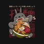 Totoro Ramen-None-Non-Removable Cover w Insert-Throw Pillow-Ryuga