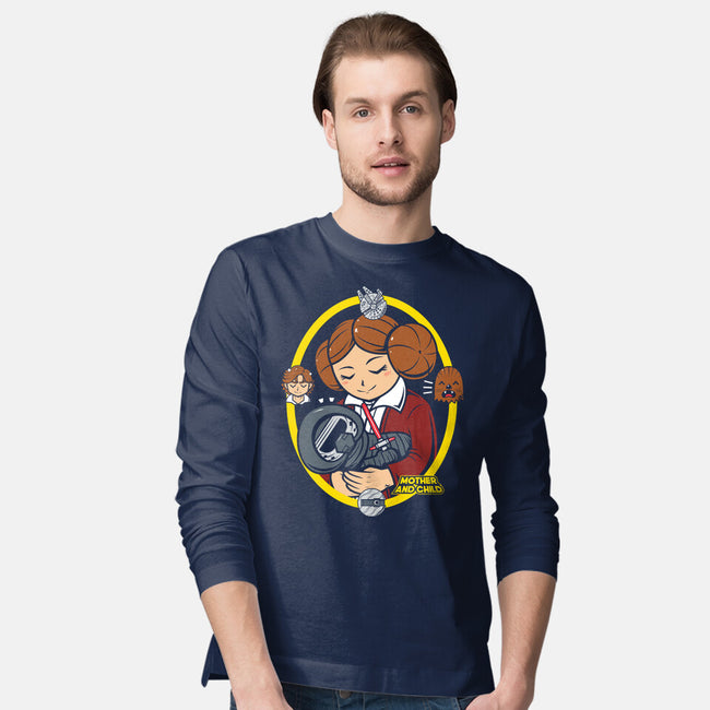 Mother And Child-Mens-Long Sleeved-Tee-krisren28