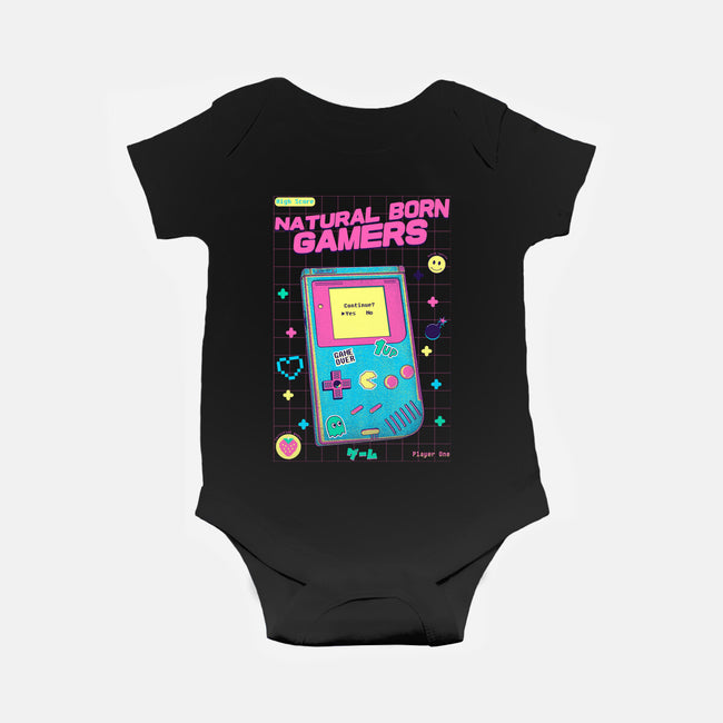 Natural Born Gamers-Baby-Basic-Onesie-Jelly89