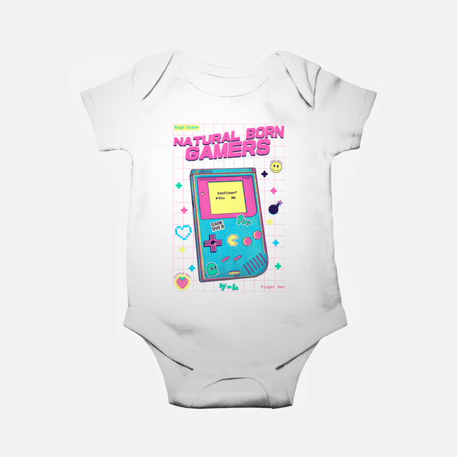 Natural Born Gamers-Baby-Basic-Onesie-Jelly89