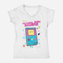 Natural Born Gamers-Womens-V-Neck-Tee-Jelly89