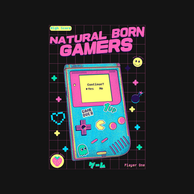 Natural Born Gamers-Mens-Basic-Tee-Jelly89