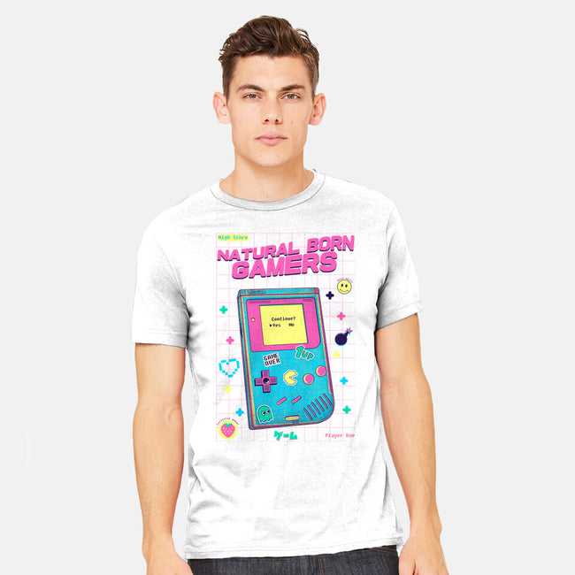 Natural Born Gamers-Mens-Heavyweight-Tee-Jelly89