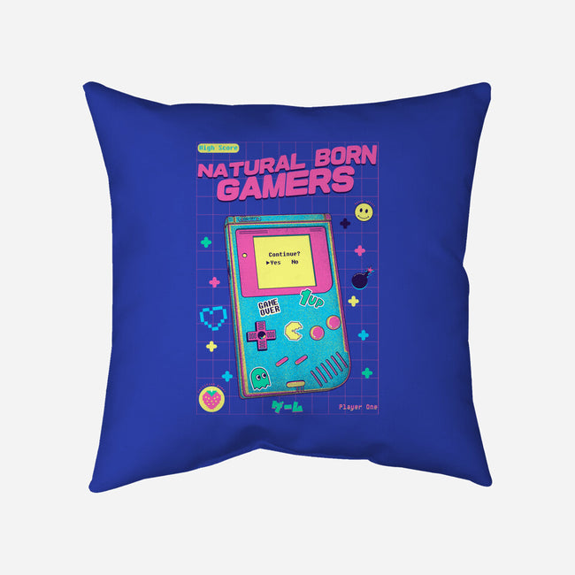 Natural Born Gamers-None-Removable Cover w Insert-Throw Pillow-Jelly89