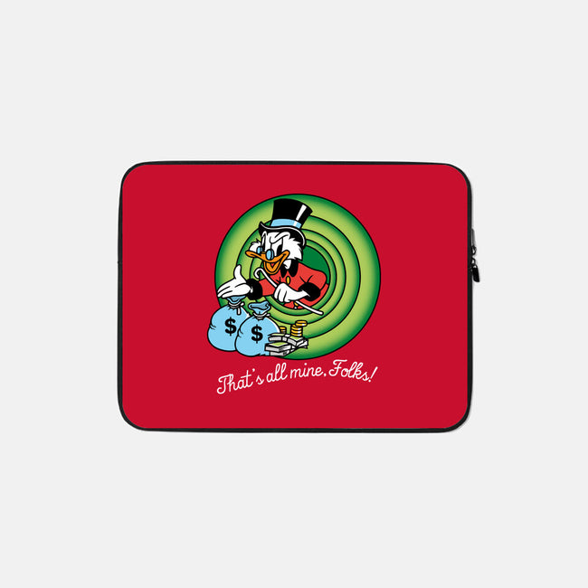 A Bit Greedy-None-Zippered-Laptop Sleeve-imisko