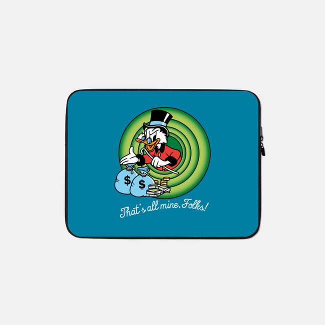 A Bit Greedy-None-Zippered-Laptop Sleeve-imisko