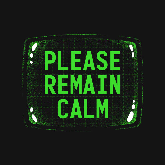 Please Remain Calm-Womens-Off Shoulder-Tee-rocketman_art