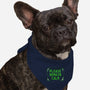 Please Remain Calm-Dog-Bandana-Pet Collar-rocketman_art