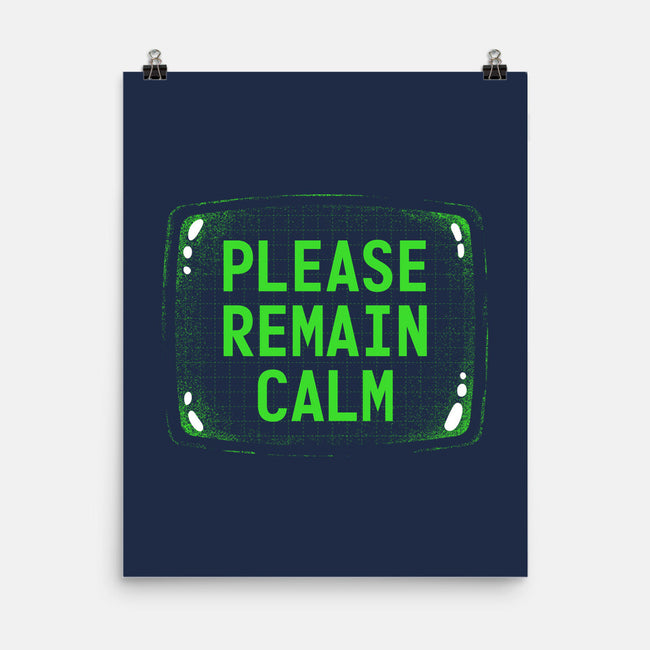 Please Remain Calm-None-Matte-Poster-rocketman_art