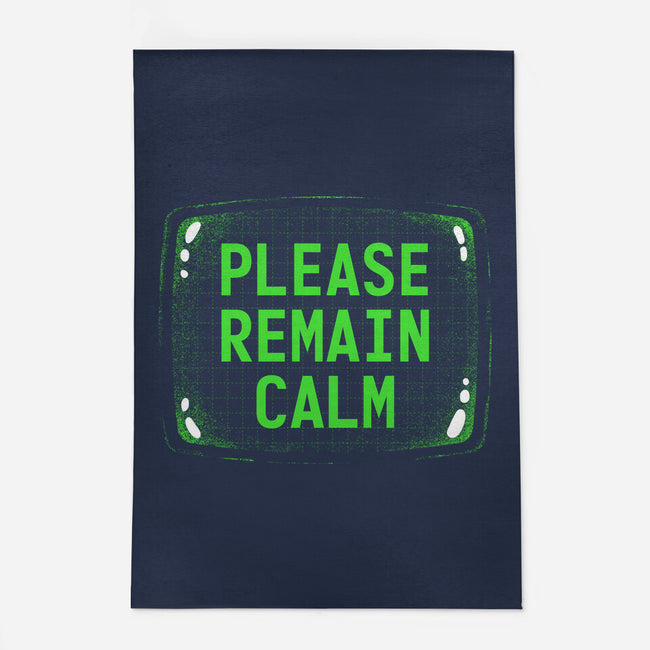 Please Remain Calm-None-Outdoor-Rug-rocketman_art