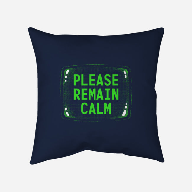 Please Remain Calm-None-Removable Cover w Insert-Throw Pillow-rocketman_art