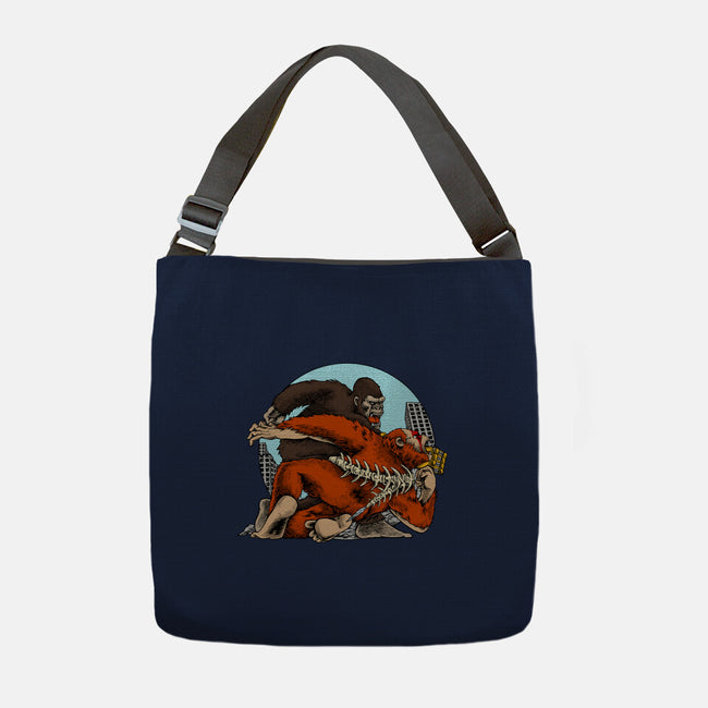 Kong Punch-None-Adjustable Tote-Bag-joerawks