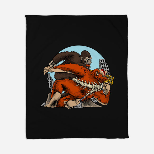 Kong Punch-None-Fleece-Blanket-joerawks