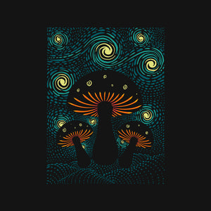 Starry Mushrooms