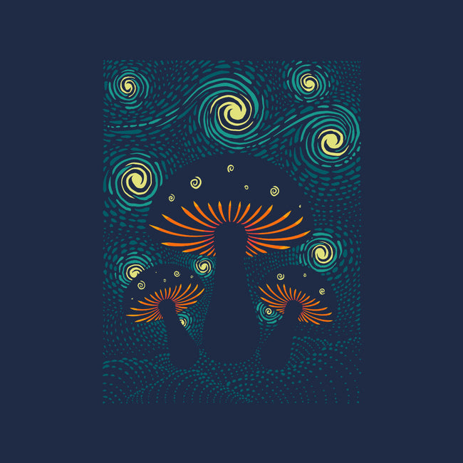 Starry Mushrooms-Youth-Basic-Tee-erion_designs